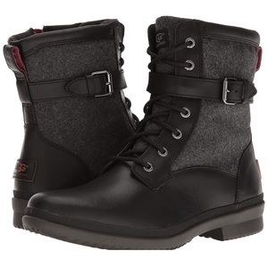 Waterproof UGG women Kesey motorcycle boot / snow